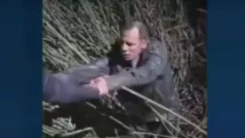 ladron capturado persecusión