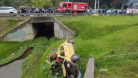accidente de taxi en autonorte