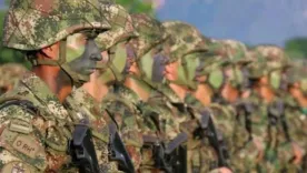 soldados del ejército nacional de Colombia