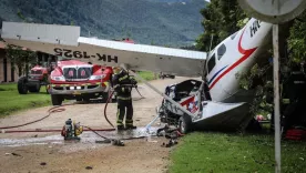 Accidente de avión en Cundinamarca