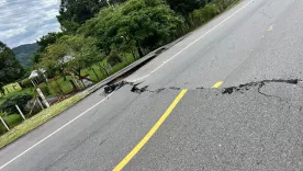 Grieta en tierra Paratebueno