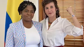 Francia Marquez y Tamara Ospina