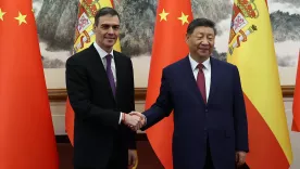 Pedro Sánchez y Xi Jinping