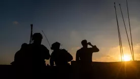 Soldados israelíes en un operativo