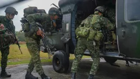 Soldados de las Fuerzas Militares