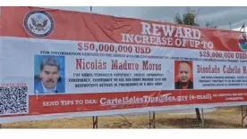 valla en venezuela  ofrece recompensa por maduro