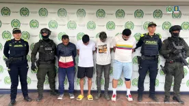 Presuntos integrantes del grupo delictivo ‘Fake Face’