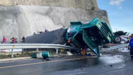 Accidente en la vía Bogotá - Girardot 
