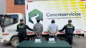 Ladrones capturados por Metro de Bogotá