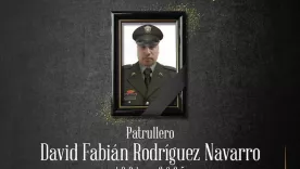 David Fabián Rodríguez Navarro, patrullero de la Policía asesinado en Cajibío