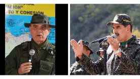 vladimir padrino y nicolas maduro 