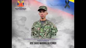 soldado José David Marmolejo Ferrer,