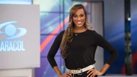 Claudia Lozano periodista de Canal Caracol