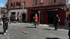 explosion en bar de madrid
