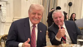 Lindsey Graham y donald trump