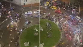 rodada de moteros en bogota