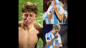 Futbolistas argentinos lamentan la derrota