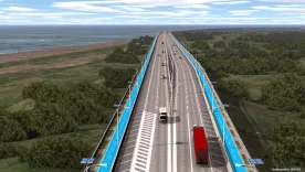 Obra de doble calzada entre Barranquilla y Ciénaga