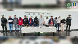  judicializan a 12 de la banda ‘La 260’ en medellin