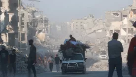 Franja de Gaza octubre 2025