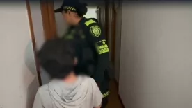 niño rescatado en suba