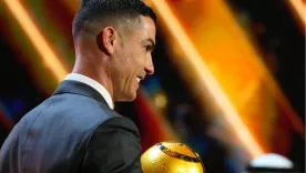 Cristiano Ronaldo presenta el Globe Sports Award