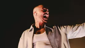 JBalvin en su concierto en Bogotá
