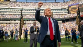 Donald Trump en el sorteo del Mundial 2026