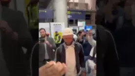 Miguel Borja en México para firmar con Cruz Azul