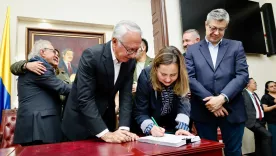 Radicación del proyecto de Ley de Competencias radicado ante la Secretaría de la Cámara de Representantes