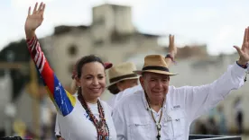 corina machado y edmundo gonzalez