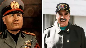 mussolini y nicolas maduro