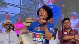 La senadora Isabel Cristina Zuleta