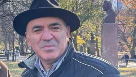 Garry Kaspárov, excampeón mundial de ajedrez