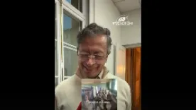 Presidente Gustavo Petro pantallazo