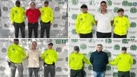 Presuntos miembros del ELN y el Clan del Golfo capturados 