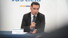 Andrés Idárraga, ministro de Justicia