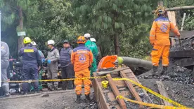 Operativo en la mina de Guachetá, Cundinamarca