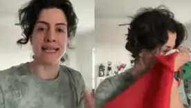 Mujer Iraní se expresa ante la caída del régimen.