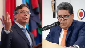 Gustavo Petro y  Carlos Rodríguez 