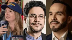 Paloma Valencia, Iván Cepeda y Abelardo de la Espriella 