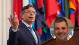 Presidente Gustavo Petro y Danilo Romero, fundador de Colven Business & Corp