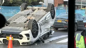 Accidente en la calle 100