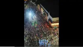 Así fue la noche de guacherna en Barranquilla