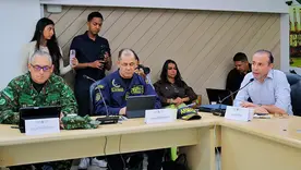 El alcalde Alejandro Eder encabezó el Consejo de Seguridad en Cali