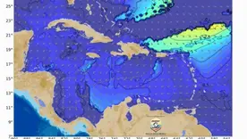 Un nuevo frente frío llega al mar Caribe colombiano