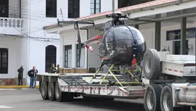 Helicóptero incautado