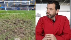 galan se pronuncia sobre el estado de la cancha del estadio 