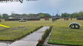 Cantón militar San Jorge en Saravena.Foto: imagen de archivo, @Ejercito_Div8 en X.