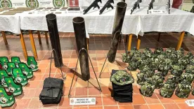 Munición y dotación del Clan del Golfo incautada por las autoridades